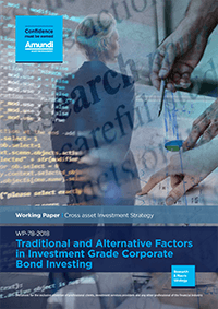 Working Paper - Traditional and Alternative Factors in Investment Grade