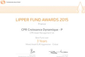 Lipper Fund Awards 2015 - CPR Croissance Dynamique