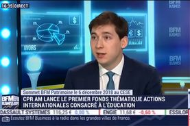 Sommet BFM Patrimoine: CRP AM lance le premier fonds thématique actions internationales consacré à l'éducation - 18/10