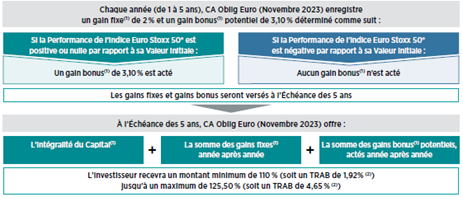 Tableau CA Euro (Novembre 2023)