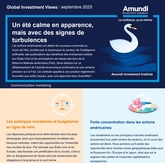 Infographie Global Investment Views - Septembre 2025
