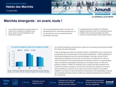 Hebdo des Marchés - semaine du 21 octobre 2024