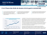 Hebdo des Marchés - semaine du 7 avril 2025