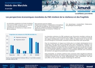 L'Hebdo des marchés - 20 avril 2026