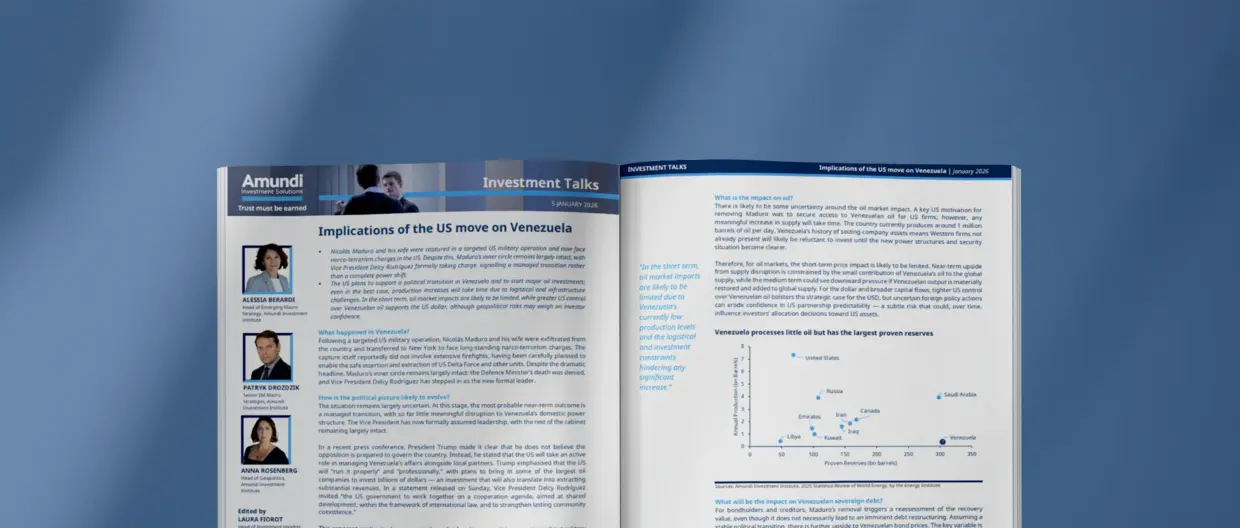 Investment Talks - Implications of the US move on Venezuela