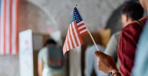 elezioni 2024 USA bandiera