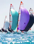 sailing boats in a race