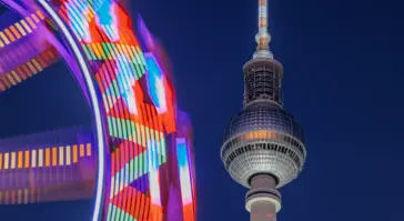 carousel moving at light speed