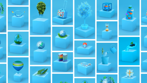 A patchwork of various Amundi funds.