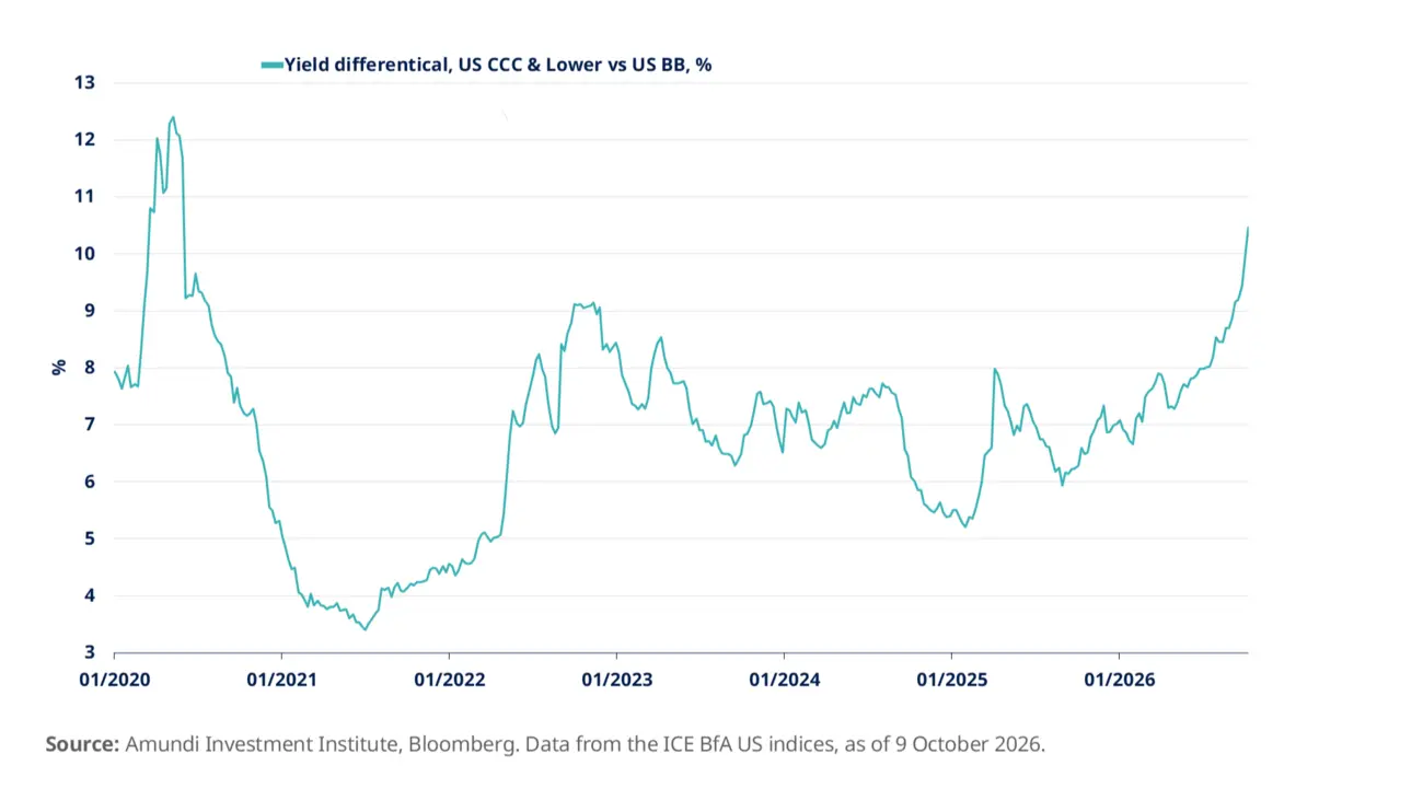 Rising dispersion across US credit markets reinforces the need for investment discipline and selectivity