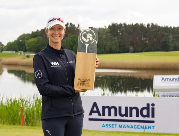 Alexandra Försterling at Amundi German Masters Golf