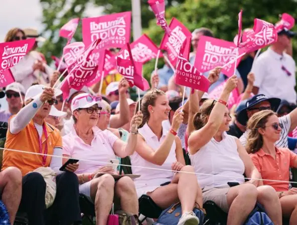 Amundi Evian Championship Spectators 2024