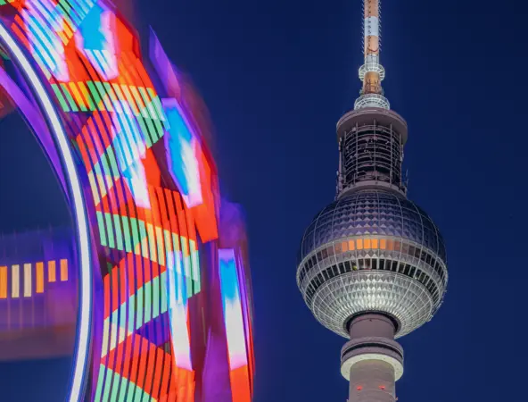 carousel moving at light speed