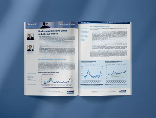 Preview spread of Investment Talks document