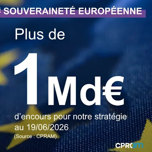 Graphique sur la stratégie d'investissement et la souveraineté européenne en finance.