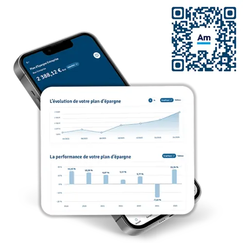 Scannez le QR Code et téléchargez notre application