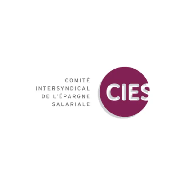Logo du Comité Intersyndical de l'Épargne Salariale sur fond blanc.