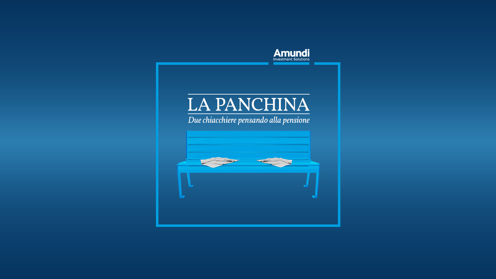 la panchina due chiacchiere pensando alla pensione