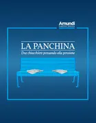 la panchina due chiacchiere pensando alla pensione