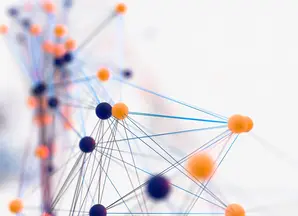 core pension linee colorate astratte su fondo bianco