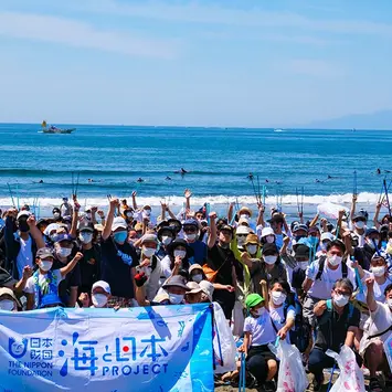 江の島ビーチをきれいに ～SHONAN530～