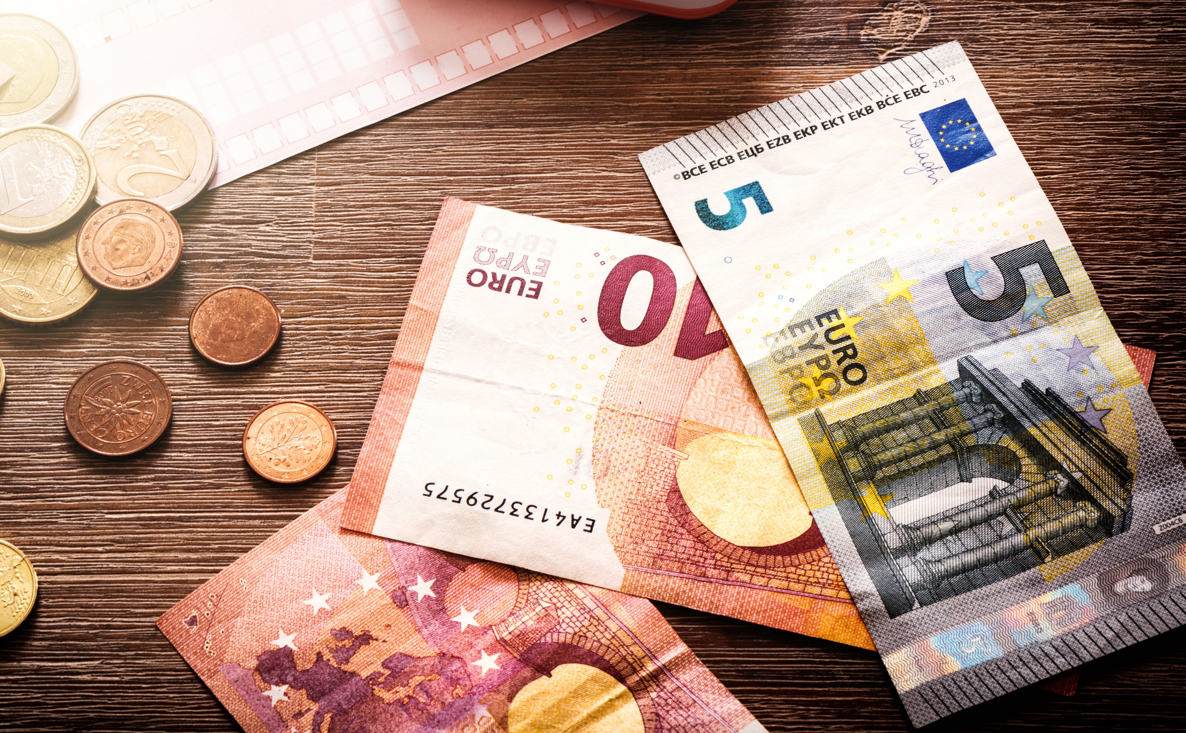 bankovky EUR