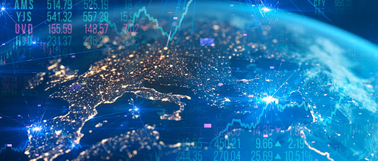 Stock Market And Financial Figures - European Economy - Global Business