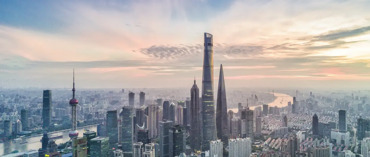 Shanghai financial district