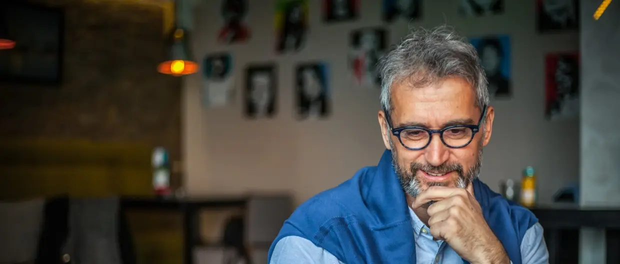 AmA Altersvorsorge Pension -  Mann mitte 50 Bestager