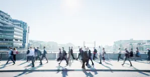 people walking