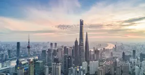 Shanghai financial district