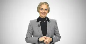 Monica Defend Grey Suit