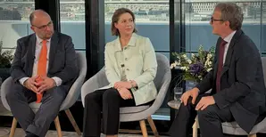 Prof. Kolev, Prof Wieland und Helen Windischbauer