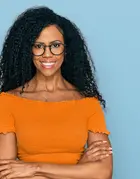 woman smiling