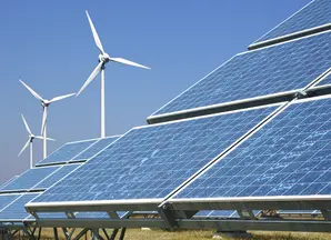 wind and solar energy facility