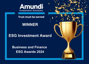 Amundi Ireland Dublin ESG Investment Award 2024 Business and Finance Awards 2024