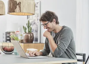 Man Laptop Desk