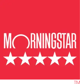 Morningstar 5 star rating