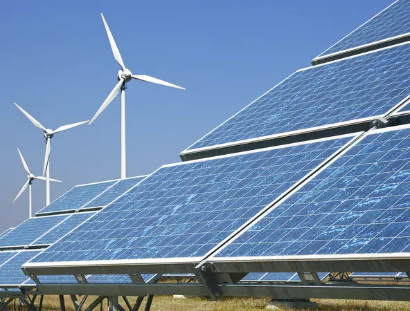 wind and solar energy facility