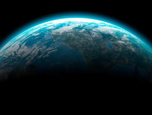 La terre vue de l&#039;espace