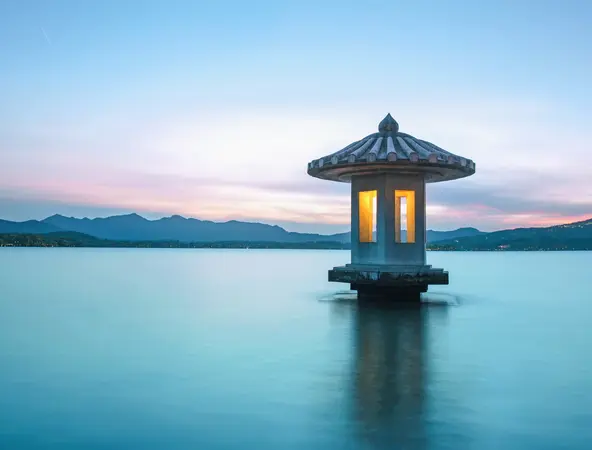 Hangzhou stone lantern