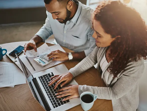 couple planning retirement