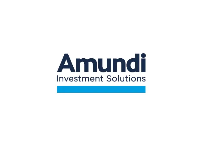 Amundi logo representing investment solutions in financial services.