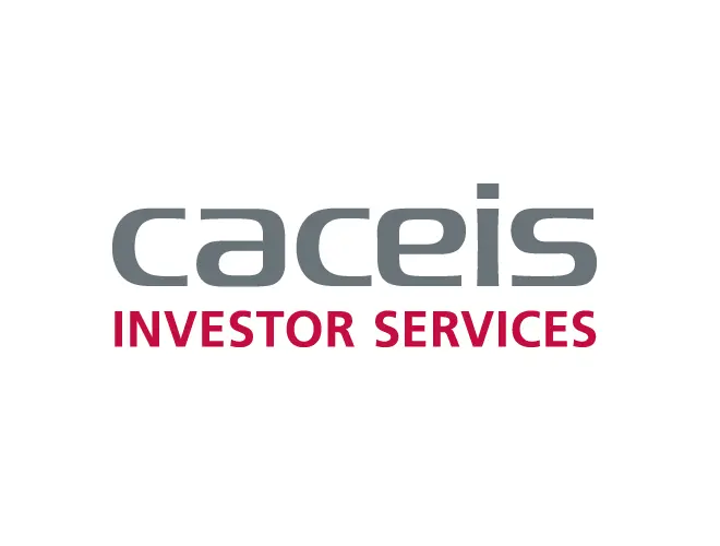 CACEIS Investor Services logo, representing financial and asset management services.