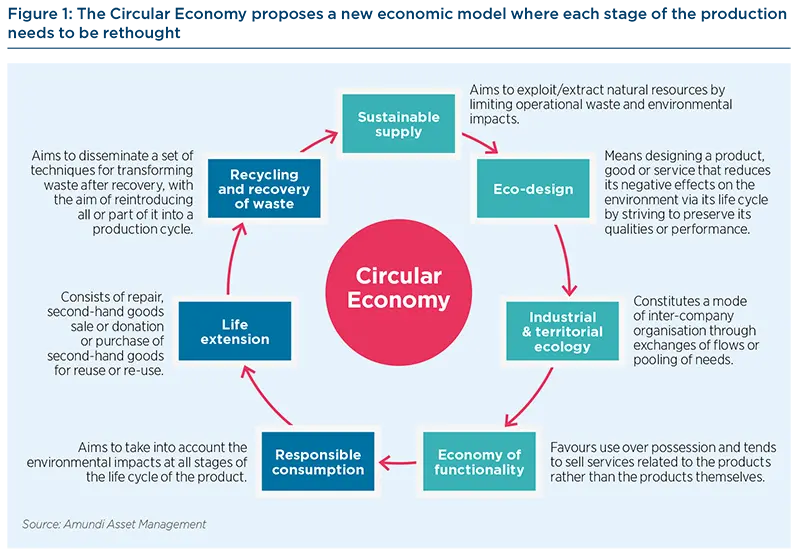 The Circular Economy proposes a new economic model where each stage of the production needs to be rethought