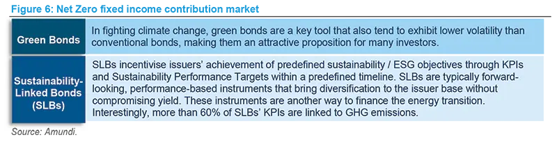 Net Zero fixed income contribution market