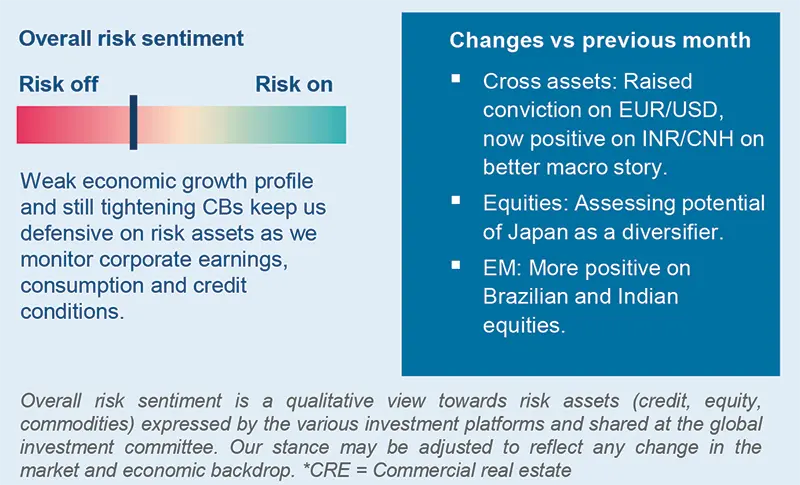 Overall risk sentiment