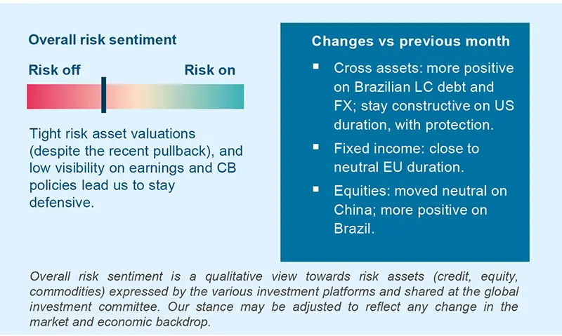 Overall risk sentiment