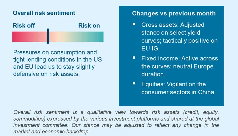 Overall risk sentiment