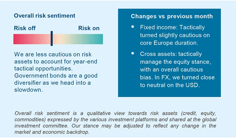 Overall risk sentiment - Global Investment Views, January 2024